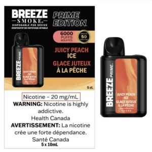 Breeze Prime Juicy Peach Ice